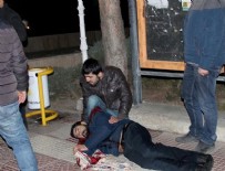 Polise atmak istediği bomba elinde patladı