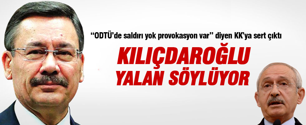 Melih Gökçek: Kılıçdaroğlu yalan söylüyor