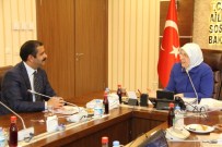 YIPRANMA PAYI - Sağlık-Sen'den ASP Bakanı Sema Ramazanoğlu'na Ziyaret