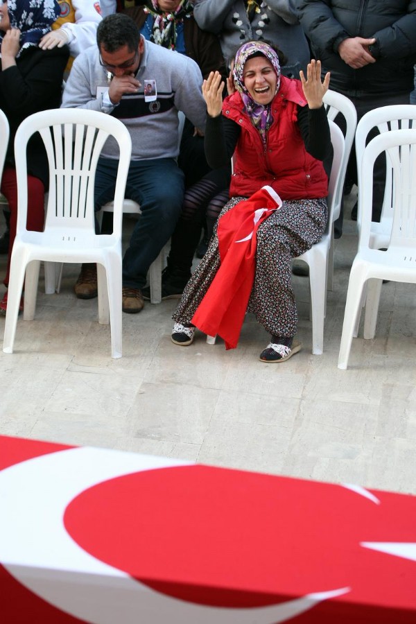 Şehit Kenan Yıldız için tören