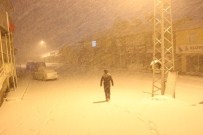 KÖY YOLLARI - Bingöl'de Kar Yağışı