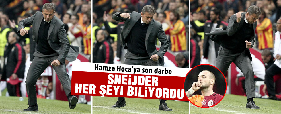 Galatasaray'da Sneijder her şeyi biliyordu iddiası