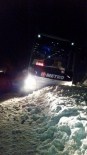 Kastamonu'da Yolcu Otobüsü Kara Saplandı