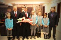 MEHMET ALKAN - Okullardan Başkan Akdoğan'a Teşekkür Ziyareti