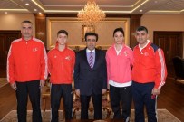 KOCAELİ VALİSİ - Vali Güzeloğlu, Dünya Şampiyonlarını Kabul Etti