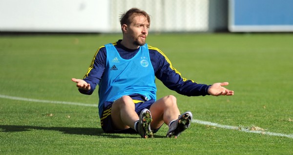 Fenerbahçe'de gergin idman