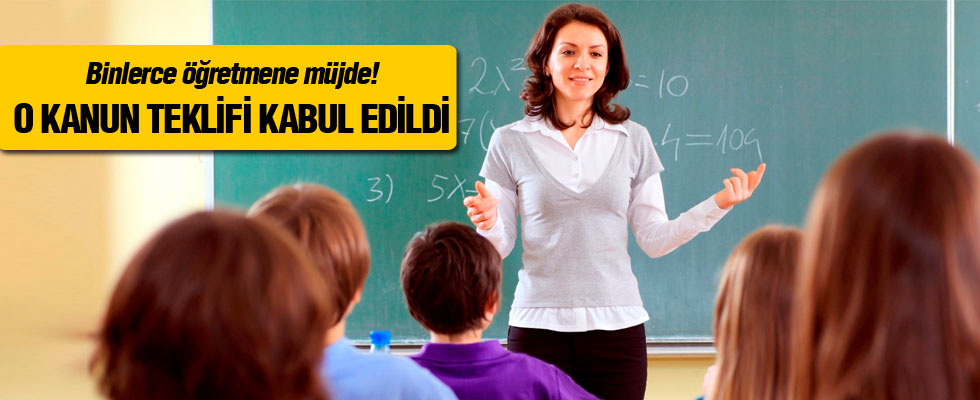 12 bin 500 öğretmene müjde