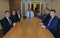 Başkan Gürlesin'e İmam Hatip Lisesi Mezunlarından Ziyaret
