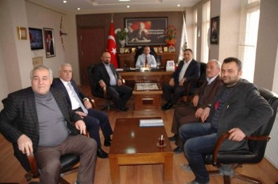 İl Genel Meclis Başkanı Kayıkçı Hanönü Belediye Başkanı Uçar'ı Ziyaret Etti