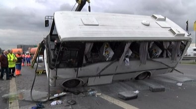 İstanbul'da Kaza Açıklaması 9 Yaralı