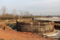 Karasu Atıksu Arıtma Tesisi Yükseliyor