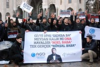 ANADOLU GENÇLIK DERNEĞI - Üniversitelilerden 'Yılbaşı' Protestosu