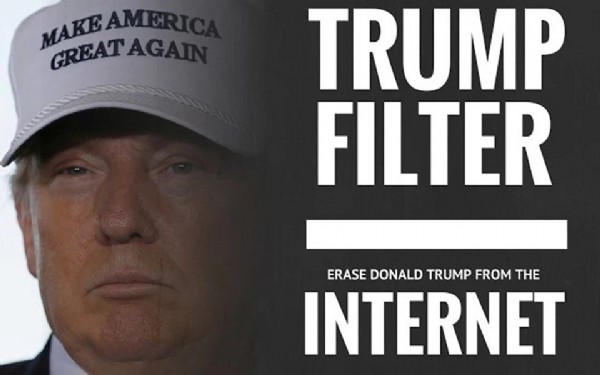 Donald Trump’ı internetten sil