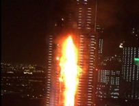 DUBAI - Dev gökdelende büyük yangın