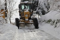 KÜÇÜKKÖY - Giresun Merkez'de Kar İle Mücadele Devam Ediyor