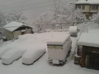 Kastamonu'da Kar Kalınlığı, 1.5 Metreyi Geçti