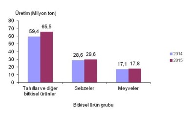 Olumlu İklim Şartları Bitkisel Üretimi Arttırdı