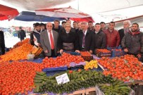 KOCAELİ VALİSİ - Önlük Giyen Vali, Sebze Tezgahının Başına Geçti