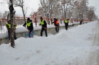 ORHAN BULUTLAR - Palandöken Belediyesin'den Yoğun Kar Mesaisi