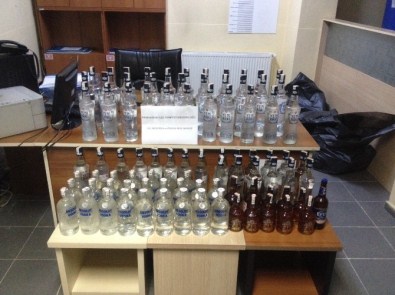 Sakarya'da Yılbaşı Öncesi Kaçak İçki Operasyonu