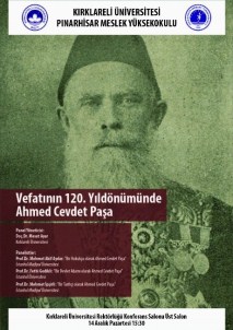 Ahmed Cevdet Paşa Ölümünün 120. Yılında Kırklareli'nde Anılacak