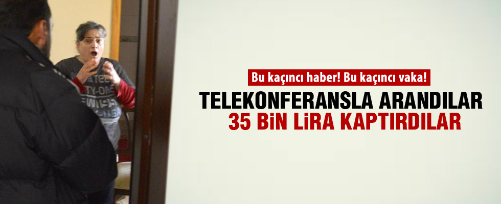 Telekonferans dolandırıcılık