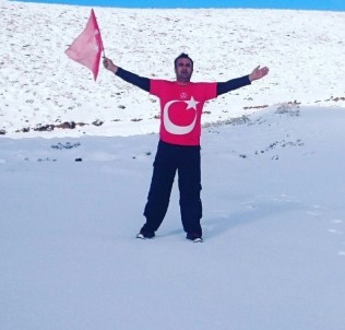 Kahramanmaraş'ta Yüksek Kesimlere Kar Yağdı