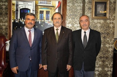 Ticaret İl Müdürü Baş'tan, SESOB Başkanı Köksal'a Ziyaret