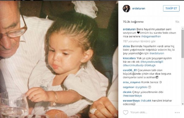 Arda Turan'dan romantik kutlama