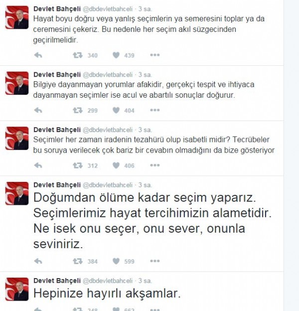 Devlet Bahçeli: Gurur verici ama hala yeterli değil