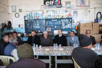 KAMYONCU - Başkan Çiftçi, Kamyoncuların Sorunlarını Dinledi