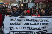AHMET ULUÇELEBI - Eskişehir'de Tahir Elçi Yürüyüşü