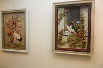 İPEKBÖCEĞİ - İpekböceği Kozasından Muhteşem Tablolar Yaptılar