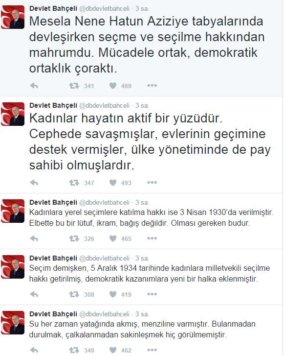 Devlet Bahçeli: Gurur verici ama hala yeterli değil