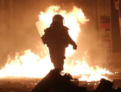 Atina'da olaylı yıldönümü