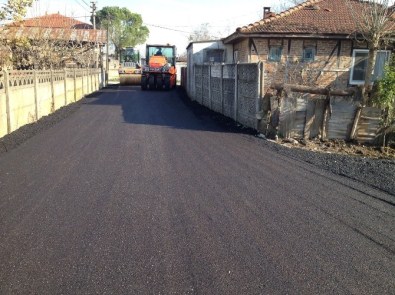 Başkan Alemdar Asfalt Programının Bitiş Çalışmalarını İnceledi