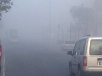 Çorlu'da Yoğun Sis Hayatı Olumsuz Etkiliyor
