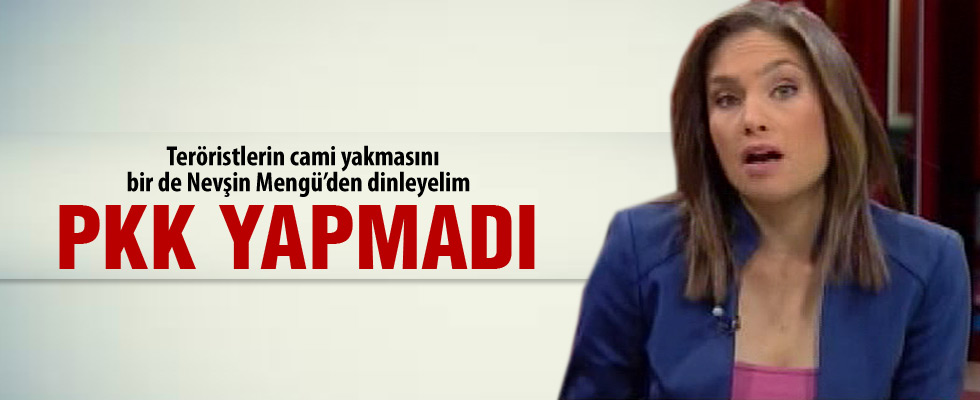 Nevşin Mengü'ye göre cami yangınının sebebi belli değil