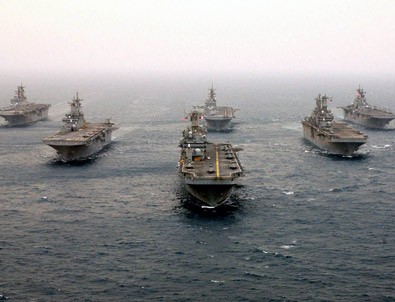 Rusya Hazar'da Tatbikat Yapıyor