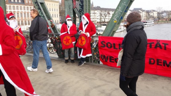 PKK, Almanya'da noel baba oldu