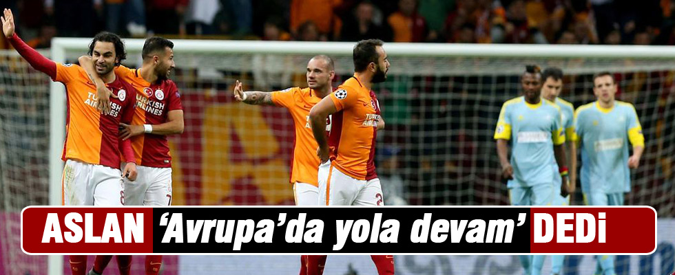 Galatasaray UEFA Avrupa Ligi biletini kaptı