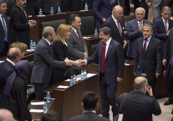 Başbakan Davutoğlu grup toplantısında konuştu