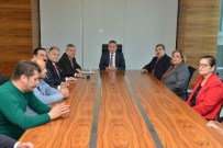 İLÇE KONGRESİ - Başkan Böcek, Buğdaycı Ve Dağlı'yı Tebrik Etti