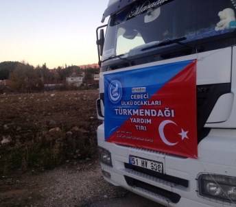 Cebeci Ülkü Ocakları Vakfından Türkmenlere Yardım