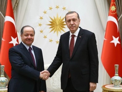 Cumhurbaşkanı Erdoğan'ın Barzani'yi Kabulü