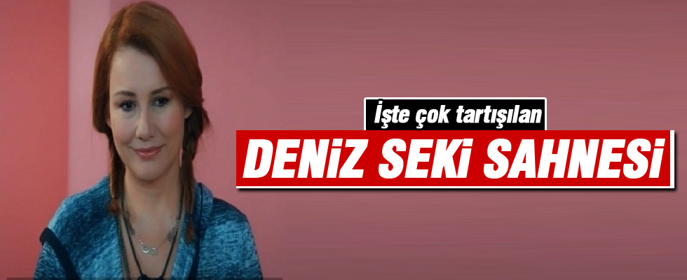 Eşkiya Dünyaya Hükümdar Olmaz Deniz Seki sahnesi