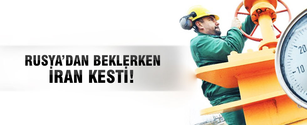 İran gaz akışını yarı yarıya azalttı