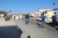 Mut'ta Trafik Kazası Açıklaması 1 Yaralı