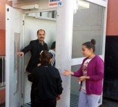 ENGELLİ ASANSÖRÜ - Okula Engelliler İçin Asansör Yapıldı