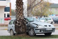 Palmiye Caddesi'nde Kaza Açıklaması 2 Yaralı